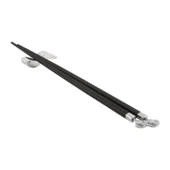 AlessiEssstäbchen Anna Stick 3-tlg. Ebenholz