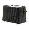 AlessiToaster 850 W Plissé schwarz