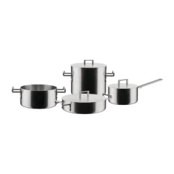 AlessiTopf-Set 7-tlg. Convivio edelstahl