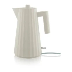AlessiWasserkocher 1,7 l 2400 W Plissé weiss