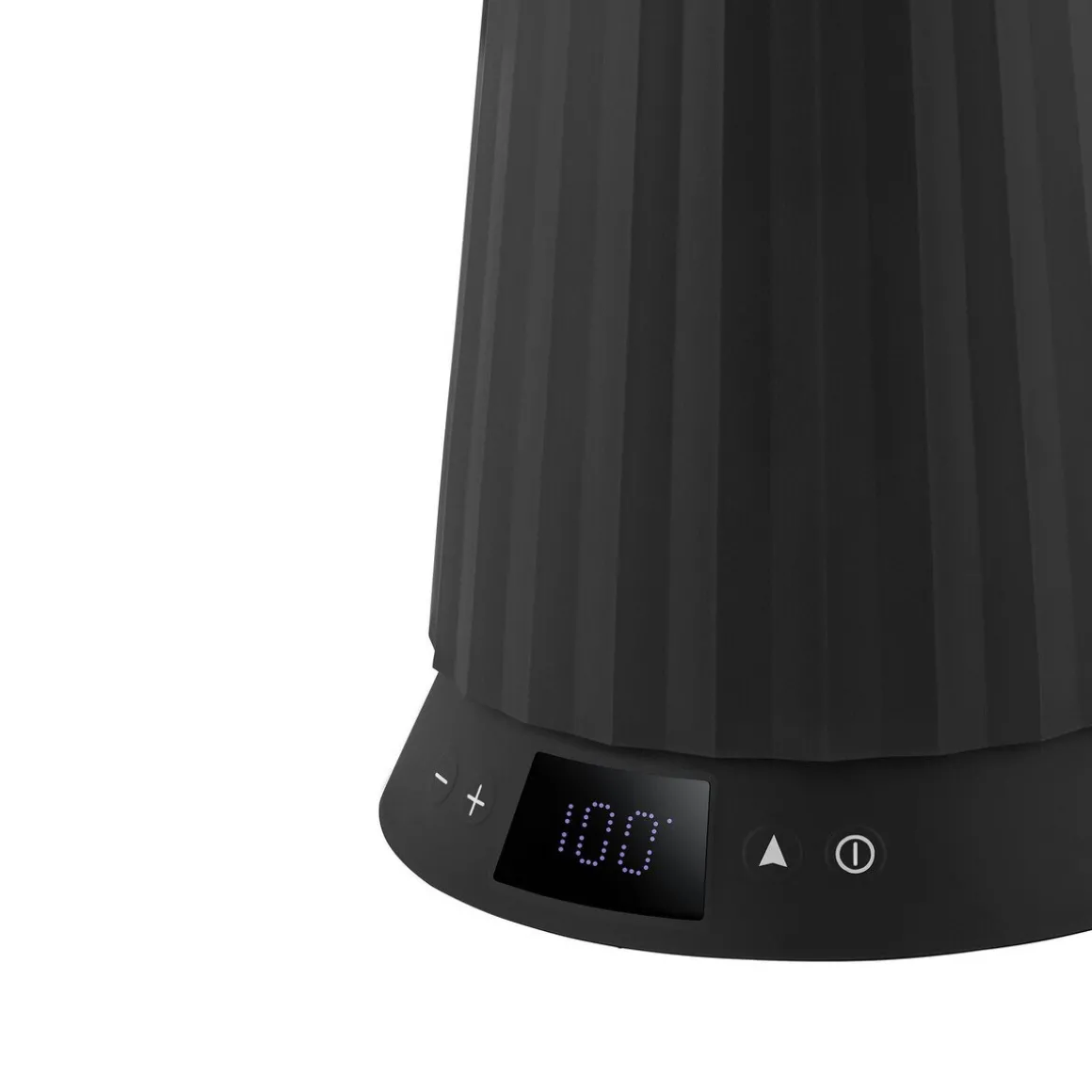 AlessiWasserkocher 1,7 l 2200 W Plissé schwarz