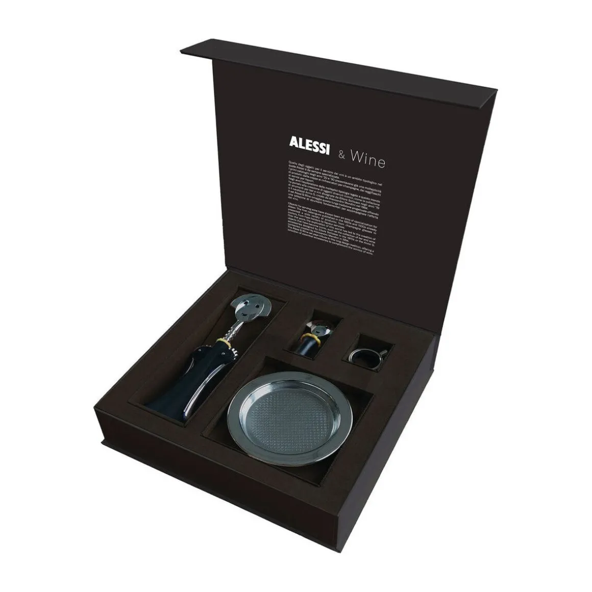 AlessiWein-Geschenk-Set 4-tlg. Alessi & Wine mehrfarbig