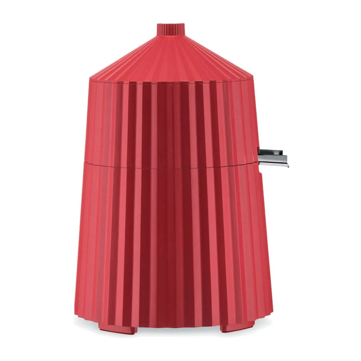AlessiZitruspresse 28 cm Plissé rot