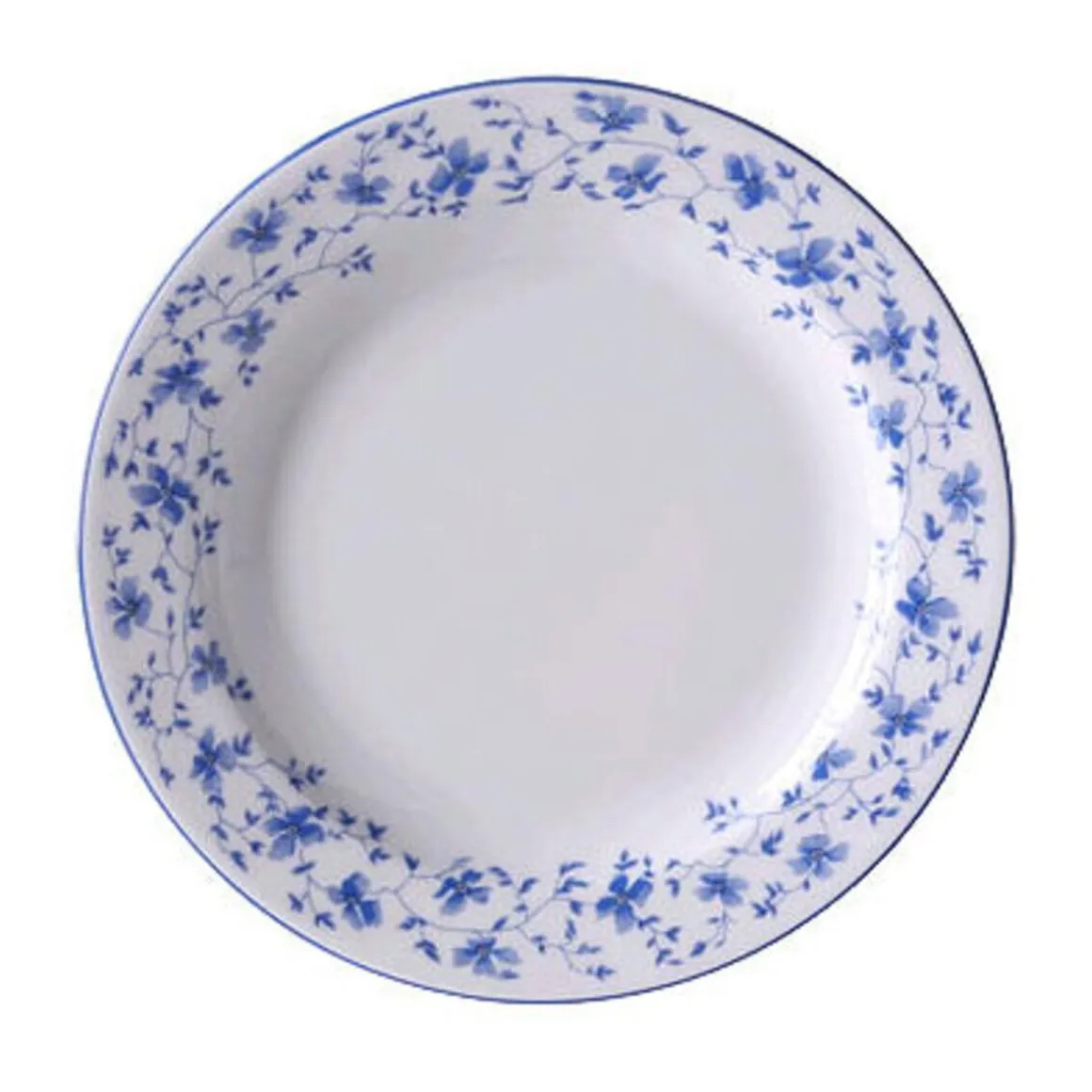 ArzbergFrühstücksteller 19cm Fahne Form 1382 Blaublüten