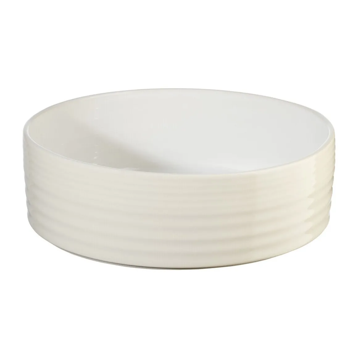ASASalatschale 25 cm Re:glaze Sparkling White