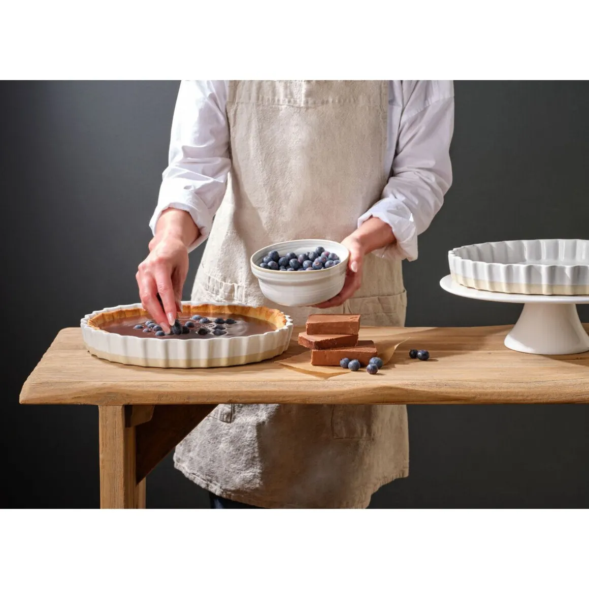 ASATarteform 30 cm Grande al forno Weiß