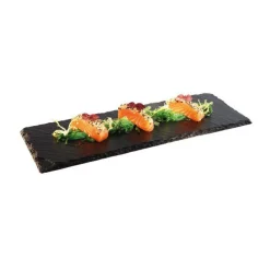 Assheuer & PottNaturschieferplatte 30x12 cm schwarz
