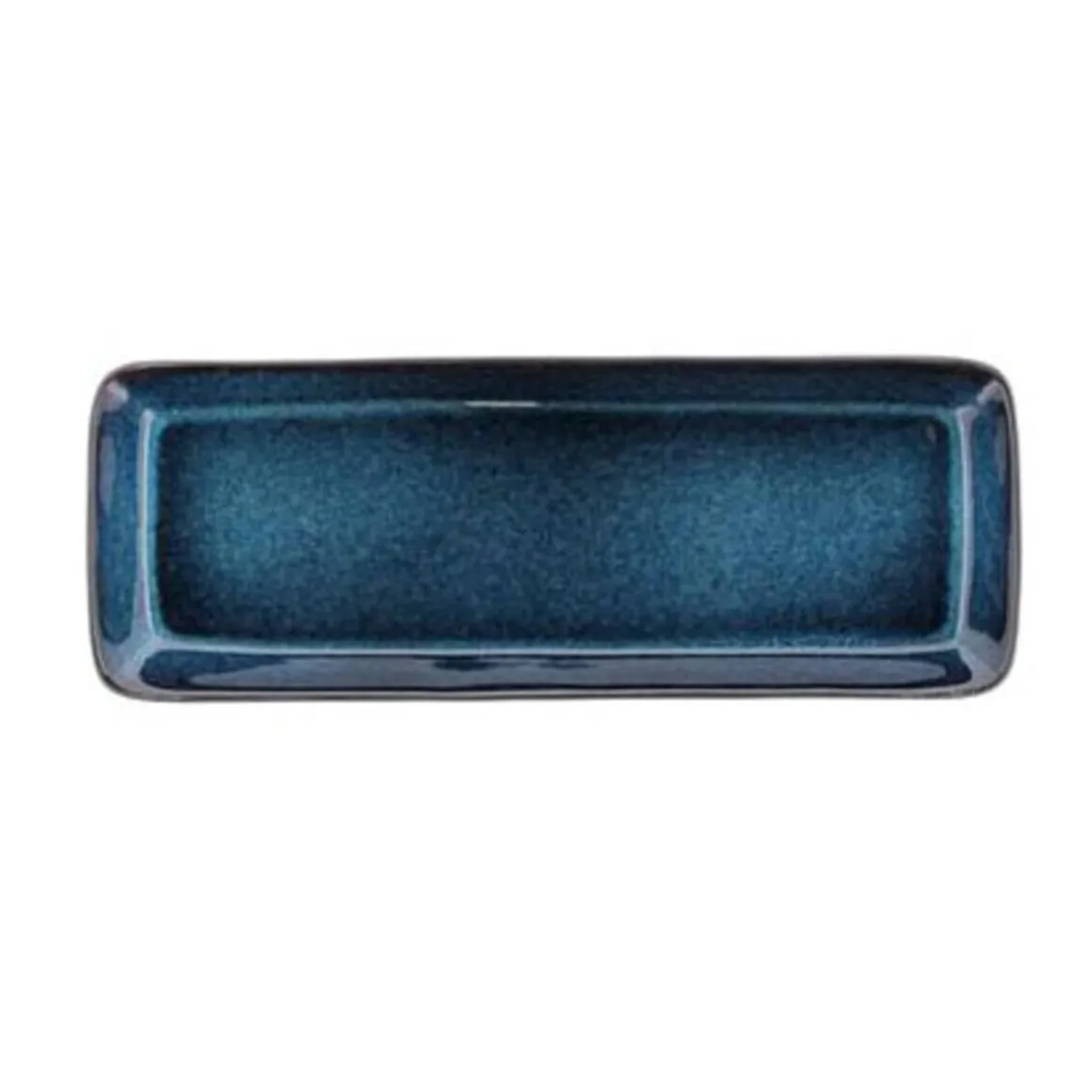 BitzPlatte 38x14cm black/darkblue