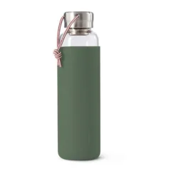 Black+BlumWasserflasche 600ml Glas olive