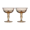 ByonCoupe-Glas 2er-Set Opacity pfirsich