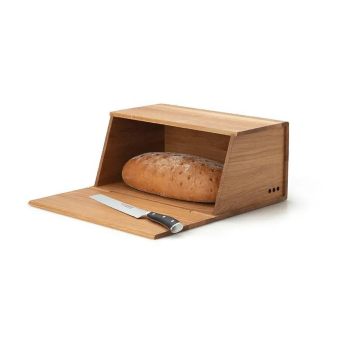 ContinentaBrotkasten 40x26x18,5 cm Eiche
