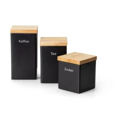 ContinentaVorratsdose 1000ml Keramik schwarz