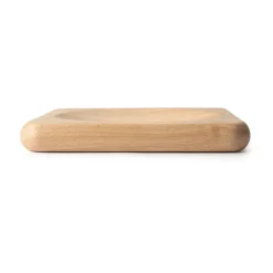 ContinentaWiegemesserbrett Holz mit Messer 22,5x22,5 cm