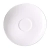 DibbernCafé au Lait Untertasse 16 cm Fine Bone China Classic weiß