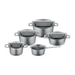 FisslerTopf-Set 5-tlg. Phi Collection edelstahl
