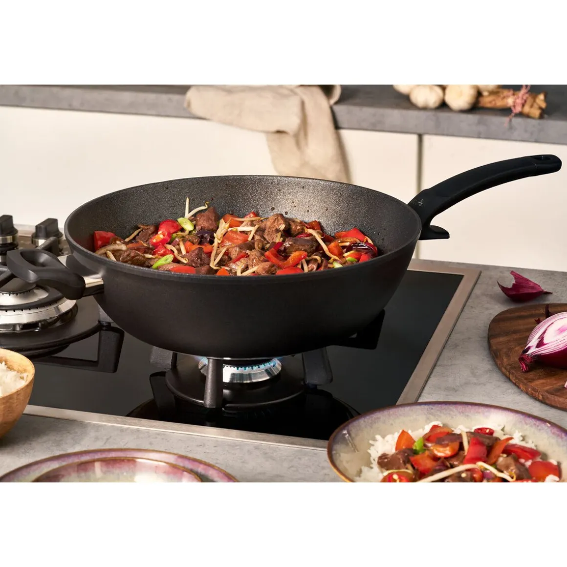 FisslerWok 32 cm Adamant anthrazit