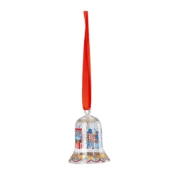 HutschenreutherGlasglocke 7 cm Kristallglocke Weihnachtsglocke 2019