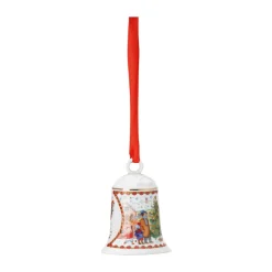 HutschenreutherPorzellanglocke 8 cm Sammeledition Weihnachten Weihnachtsglocke 2023