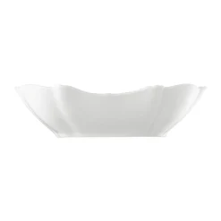 HutschenreutherSchüssel eckig 23cm Baronesse Weiss
