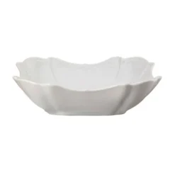 HutschenreutherSchüssel eckig 23cm Baronesse Weiss