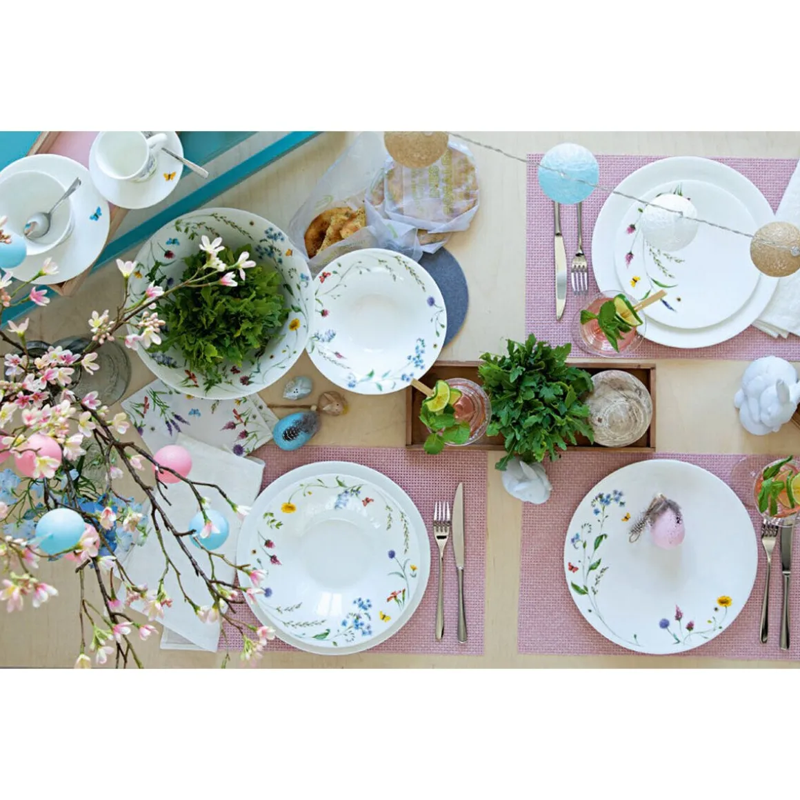 HutschenreutherTeller flach 27 cm Nora Spring Vibes