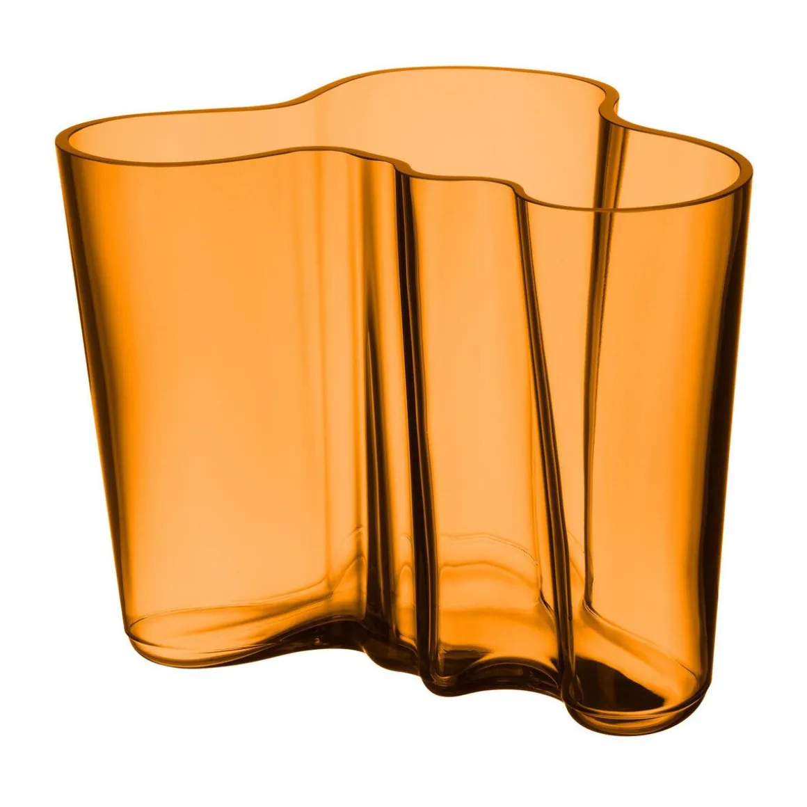 IittalaVase 16 cm Alvar Aalto Kupfer
