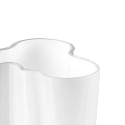 IittalaVase 9,5 cm Alvar Aalto opalweiß