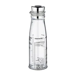 KüchenprofiDressingshaker 0,25l Acryl/Edelstahl 20cm