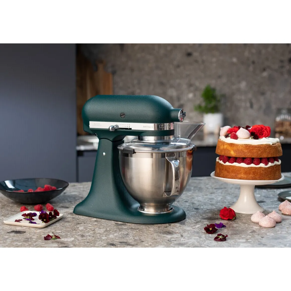 KitchenAidKüchenmaschine 4,8 l 300 W Artisan Premium Pebbled Palm