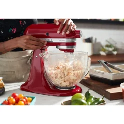 KitchenAidKüchenmaschine 4,8 l 300 W Artisan Premium Empire Rot
