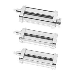 KitchenAidNudelvorsatz 5KSMPRA mit 3 Walzen Edelstahl
