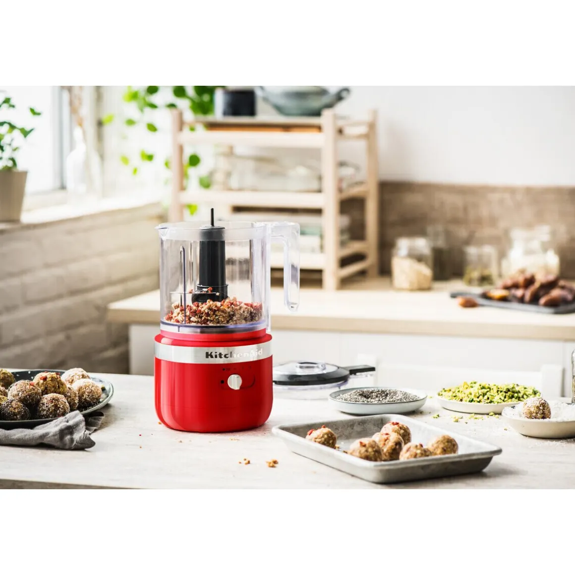KitchenAidZerkleinerer 1,2 l Empire Rot