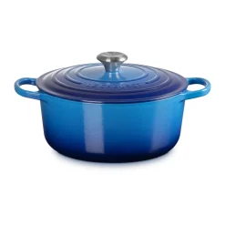 Le CreusetBräter mit Deckel 26 cm Signature azure