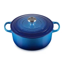 Le CreusetBräter mit Deckel 26 cm Signature azure