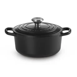 Le CreusetBräter mit Deckel 20 cm Signature Schwarz