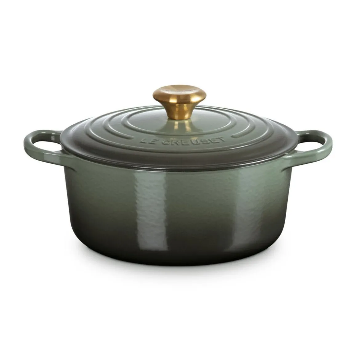 Le CreusetBräter mit Deckel 24 cm Signature Thyme