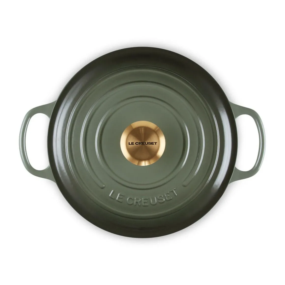 Le CreusetBräter mit Deckel 24 cm Signature Thyme