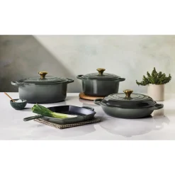 Le CreusetBräter mit Deckel 24 cm Signature Thyme