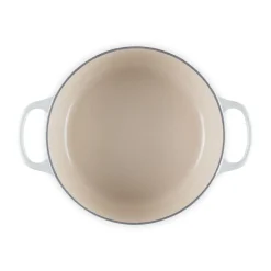 Le CreusetBräter mit Deckel 24 cm Signature Meringue