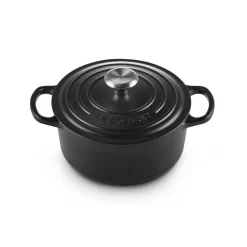 Le CreusetBräter mit Deckel 24 cm Signature Schwarz