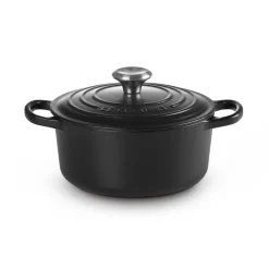 Le CreusetBräter mit Deckel 24 cm Signature Schwarz