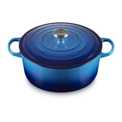 Le CreusetBräter mit Deckel 28 cm Signature azure