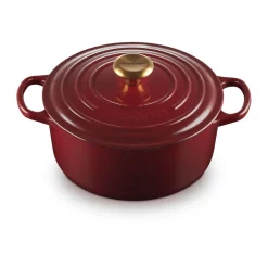 Le CreusetBräter mit Deckel 24 cm Signature Rhone