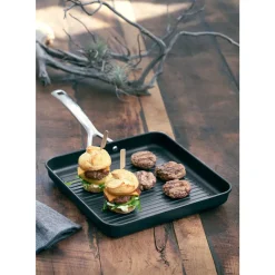 Le CreusetGrillpfanne 28x28 cm schwarz