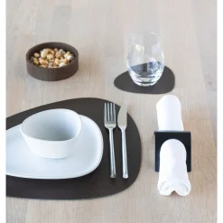 LINDDNATischset M 31x35 cm Curve Serene anthracite