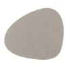 LINDDNATischset S 24x28 cm Curve Nupo light grey