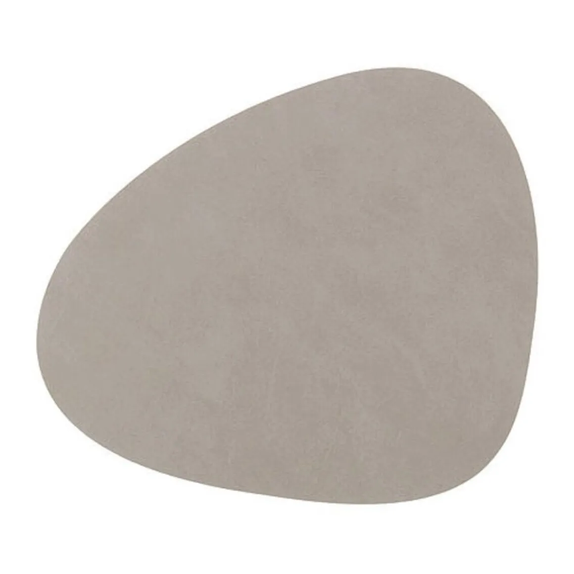 LINDDNATischset S 24x28 cm Curve Nupo light grey