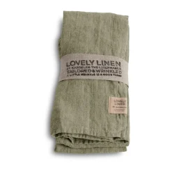 Lovely LinenServietten 45x45 cm Lovely Avocado