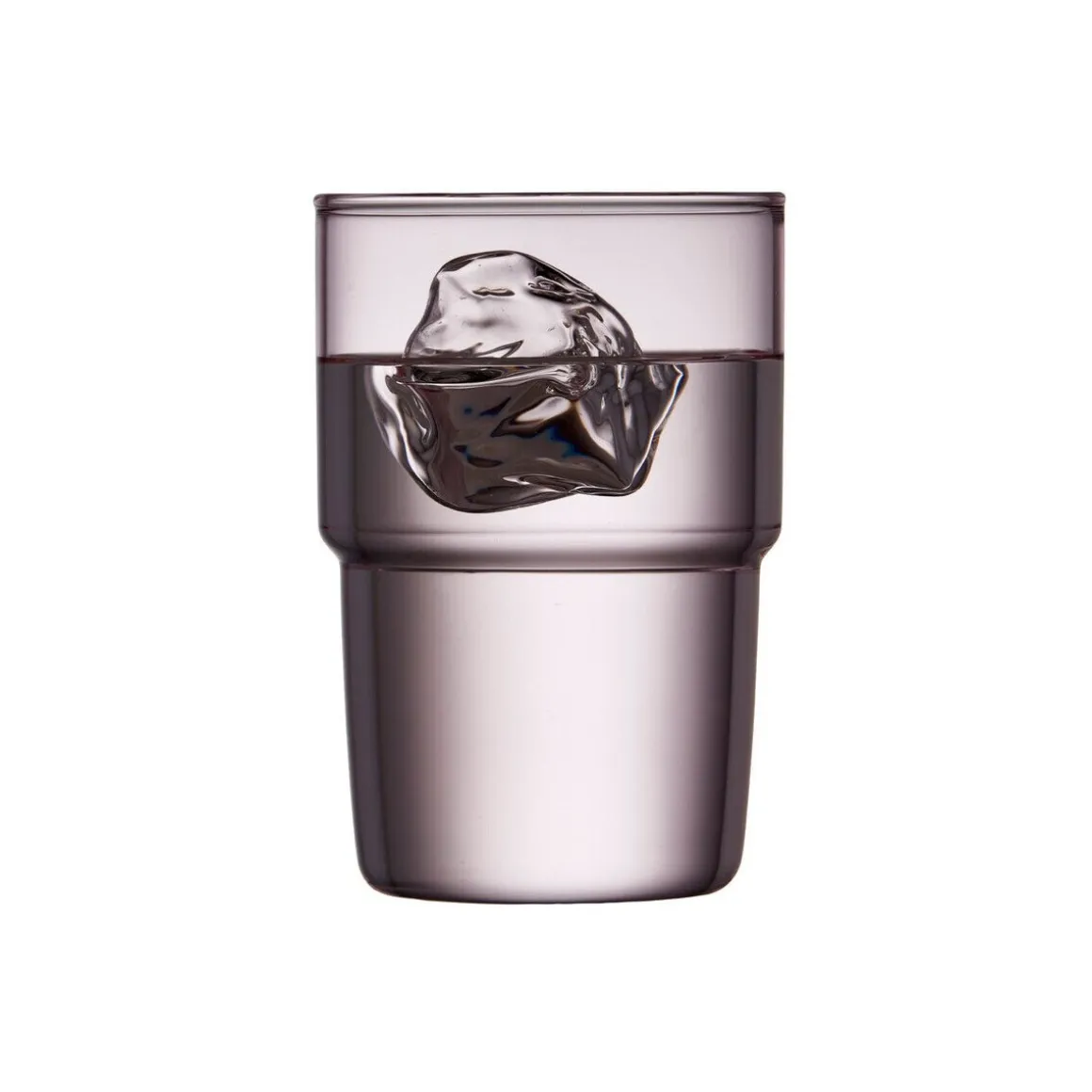 Lyngby GlasTrinkglas 2er-Set Torino pink