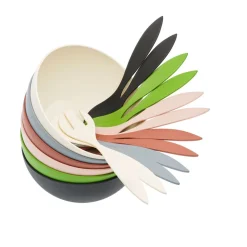 MaguSchüssel 26 cm Natur Design silber